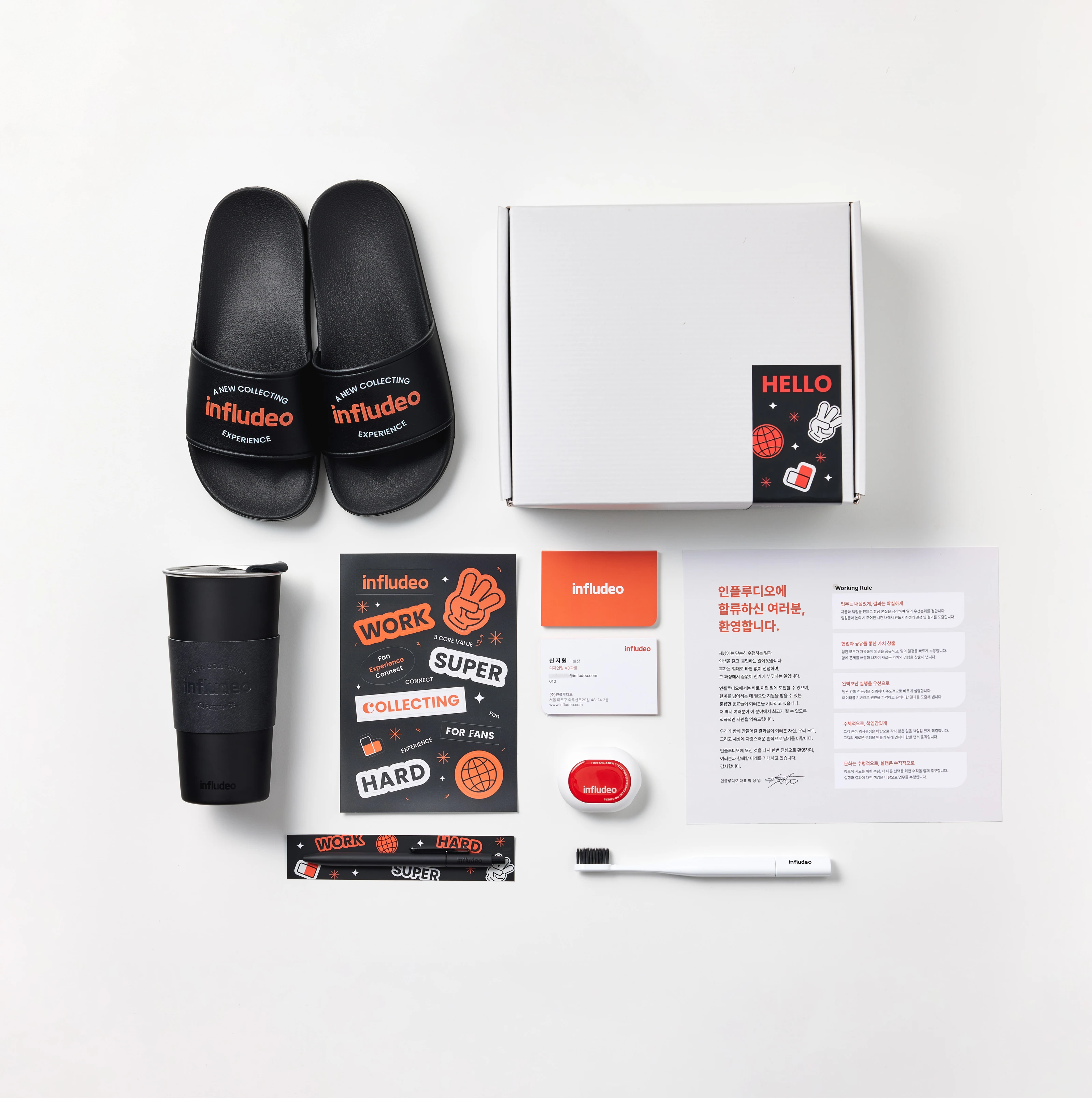 infludeo welcome kit 3