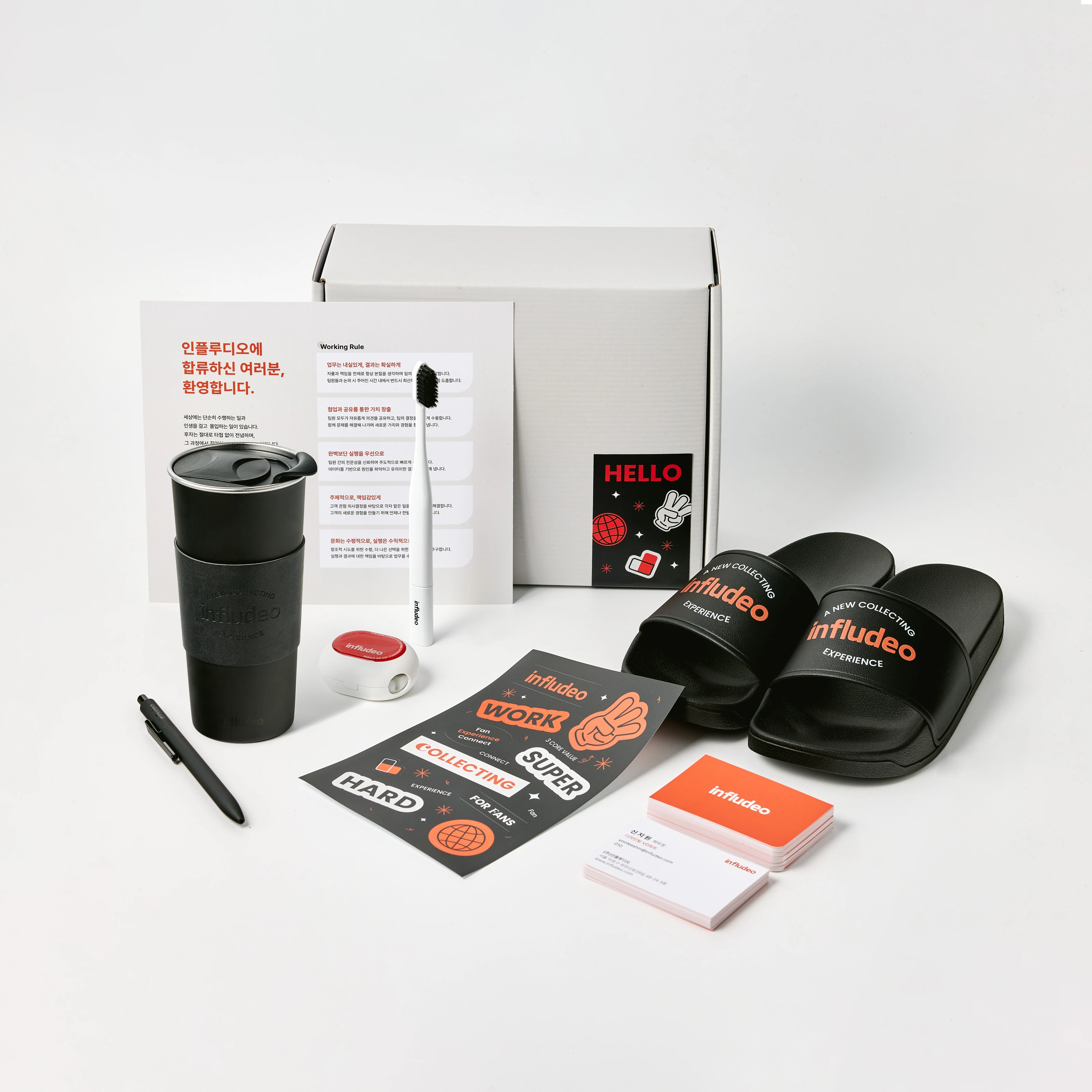 infludeo welcome kit 4